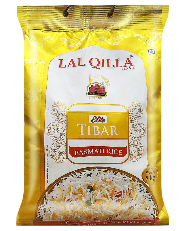 Lal Qilla Elite Tibar Basmati Rice 5KG