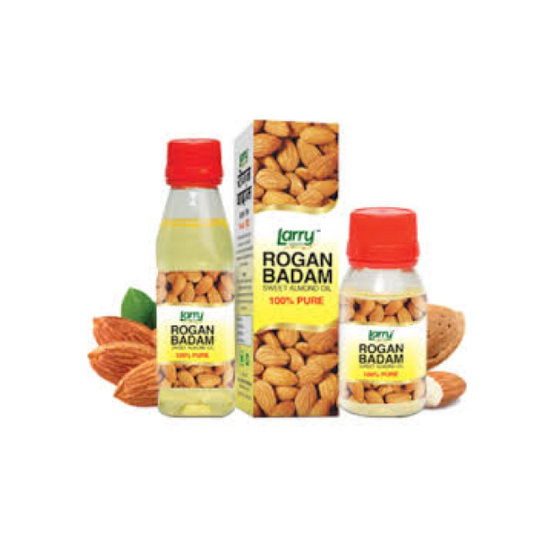 Larry Herbals Rogan Badam Sweet Alomond Oil 100% Pure