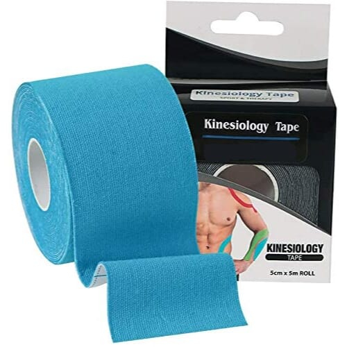Latex Free Breathable Kinesiology Tap For Muscle Support, Pain Relief - 5M x 5M