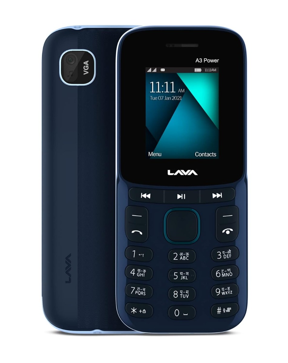 Lava A3 power Keypad Phone with 2575 mAh Li-ion Battery