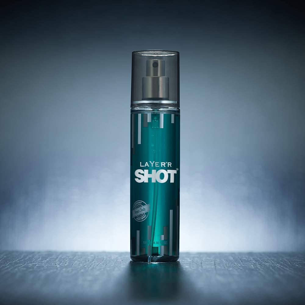Layer'r Shot Royal Jade Body Spray 135ml