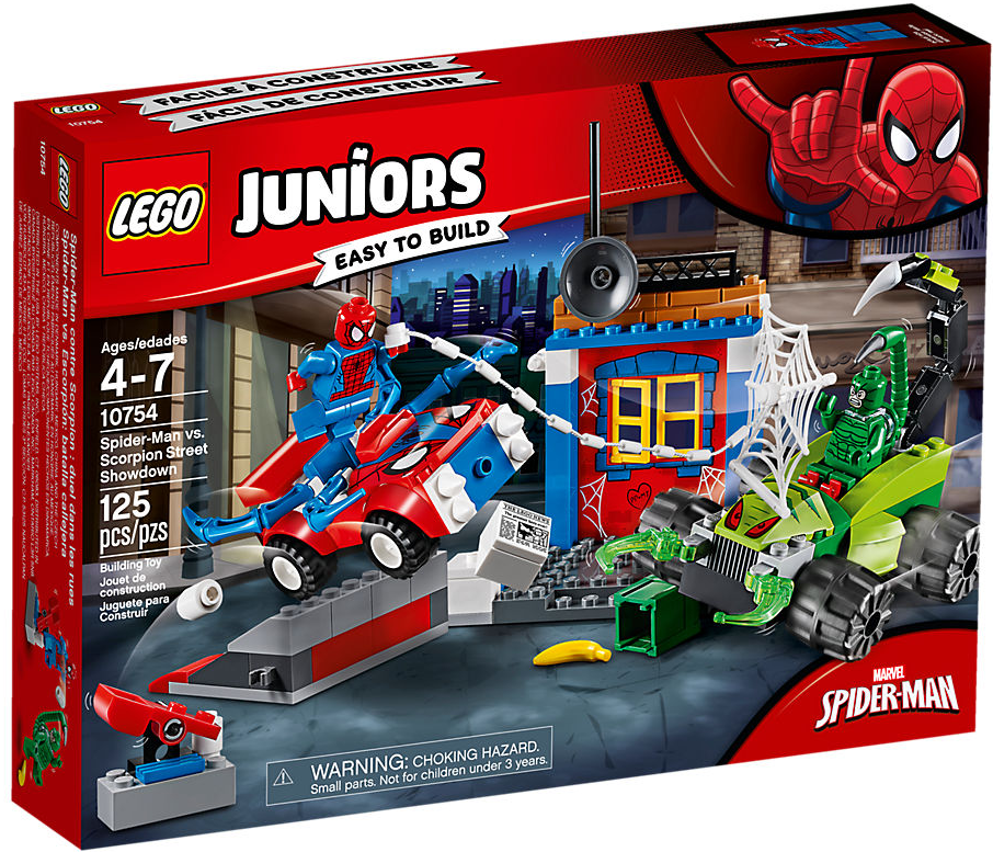 LEGO 10754 Spider-Man Vs. Scorpion Street Showdown