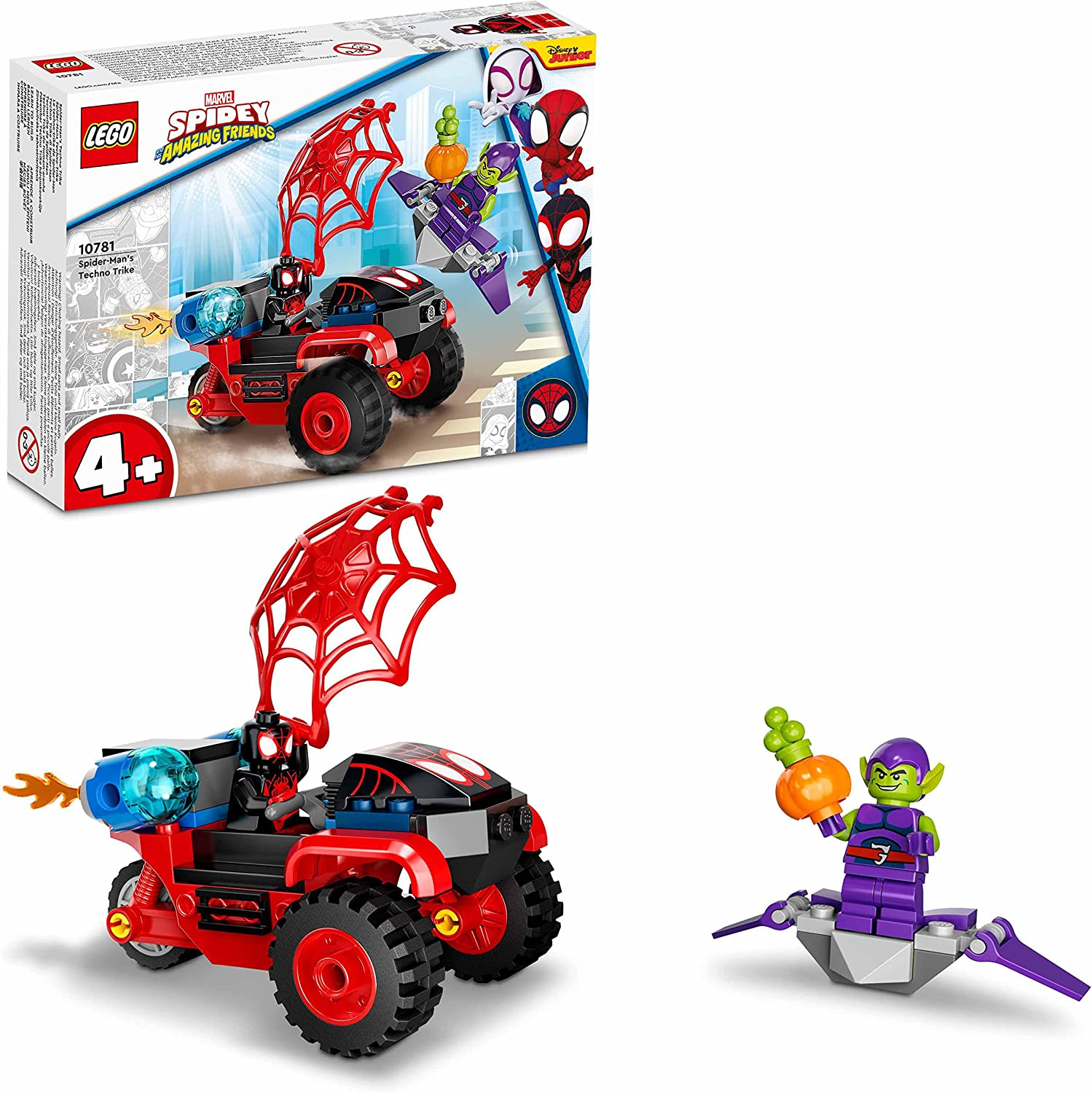 LEGO 10781 Miles Morales: Spider-Man’s Techno Trike