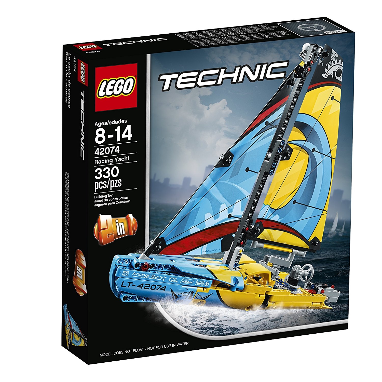 LEGO Technic Racing Yacht 42074 Building Kit