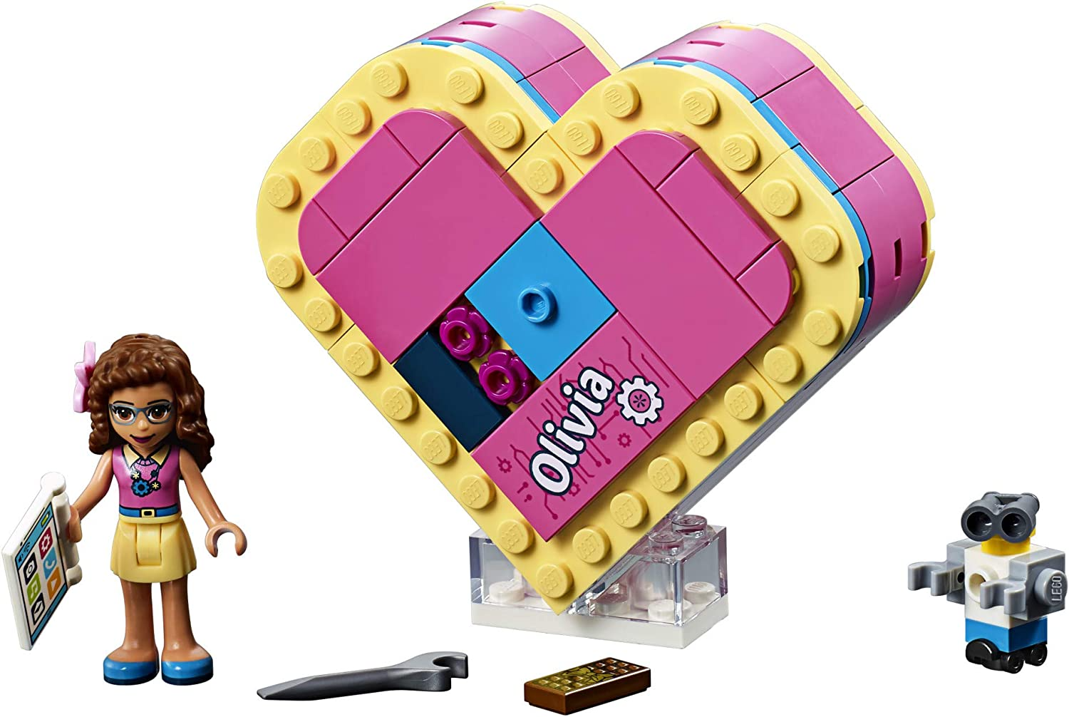 LEGO Friends Olivia’s Heart Box 41357 Building Kit 