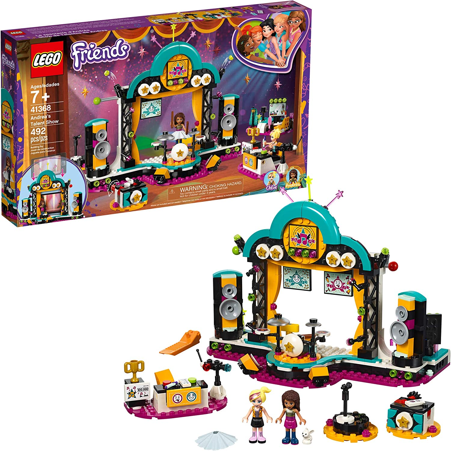 LEGO Friends Andrea’s Talent Show 41368 Building Kit