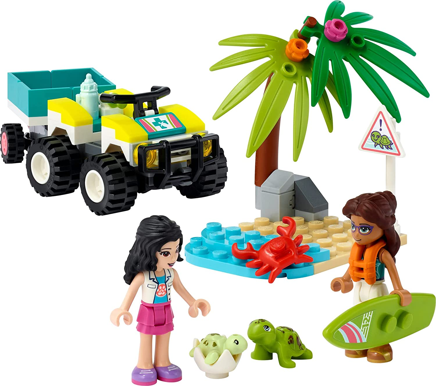LEGO Friends Turtle Protection Vehicle 41697 Building Toy Set
