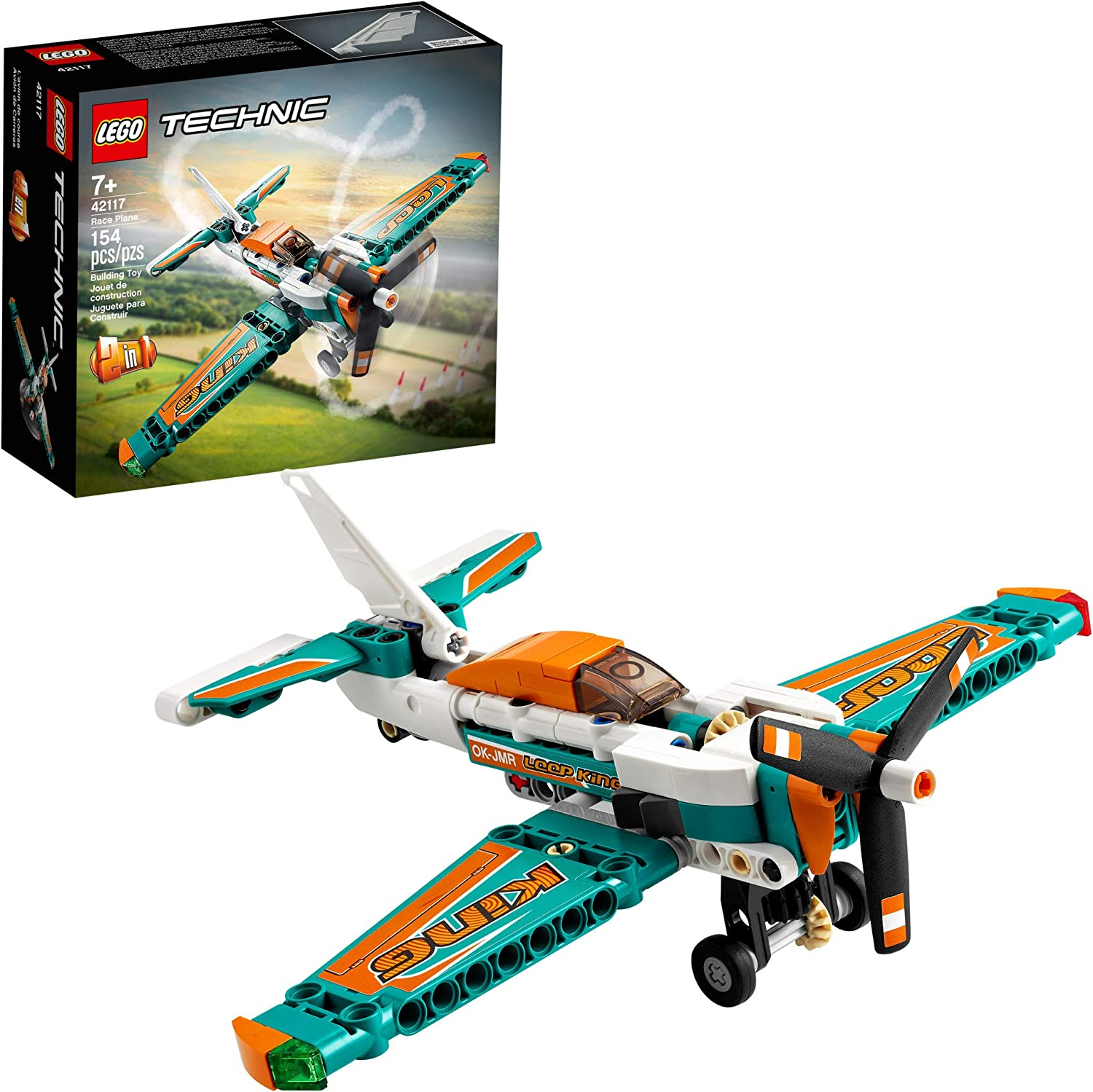 LEGO Technic Race Plane 42117 Building Toy Set