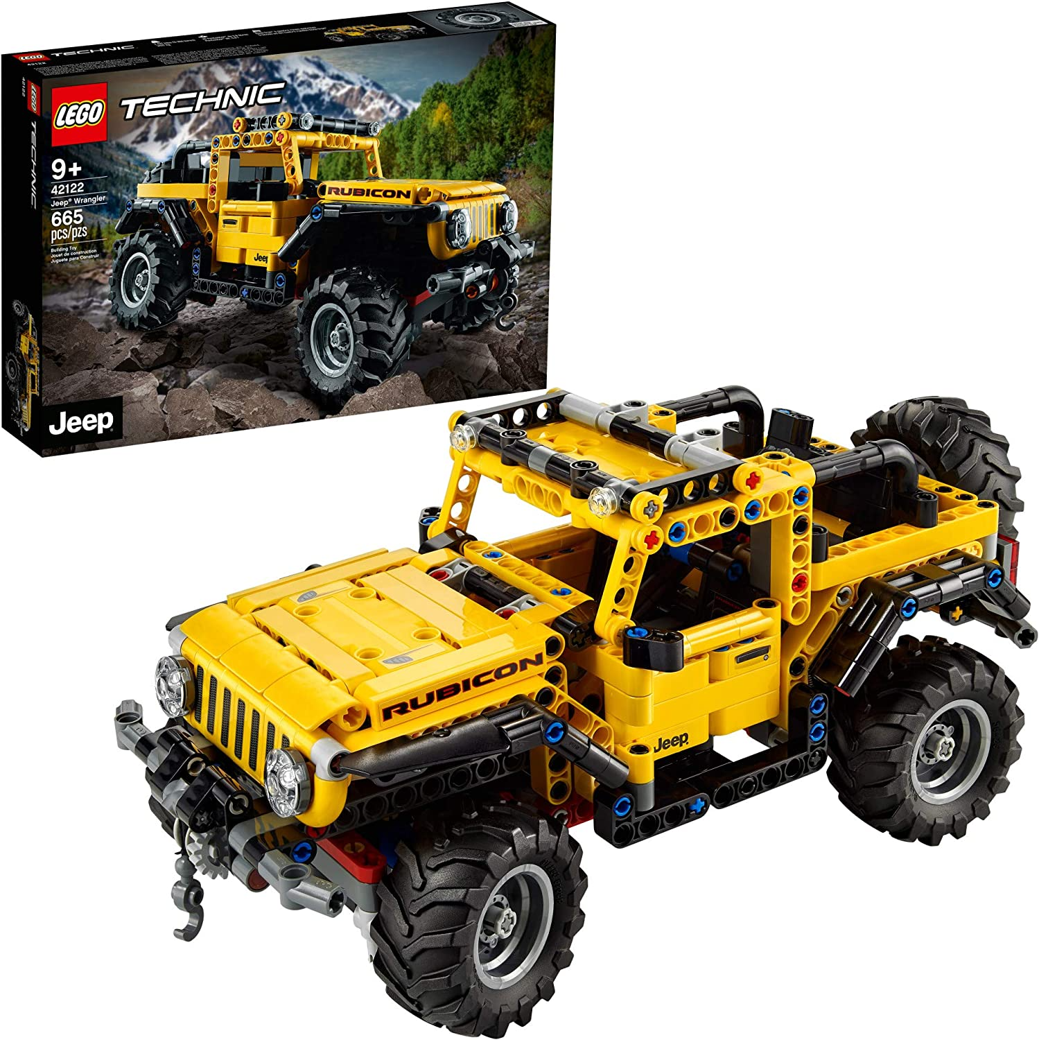 LEGO Technic Jeep Wrangler 42122 Building Toy Set