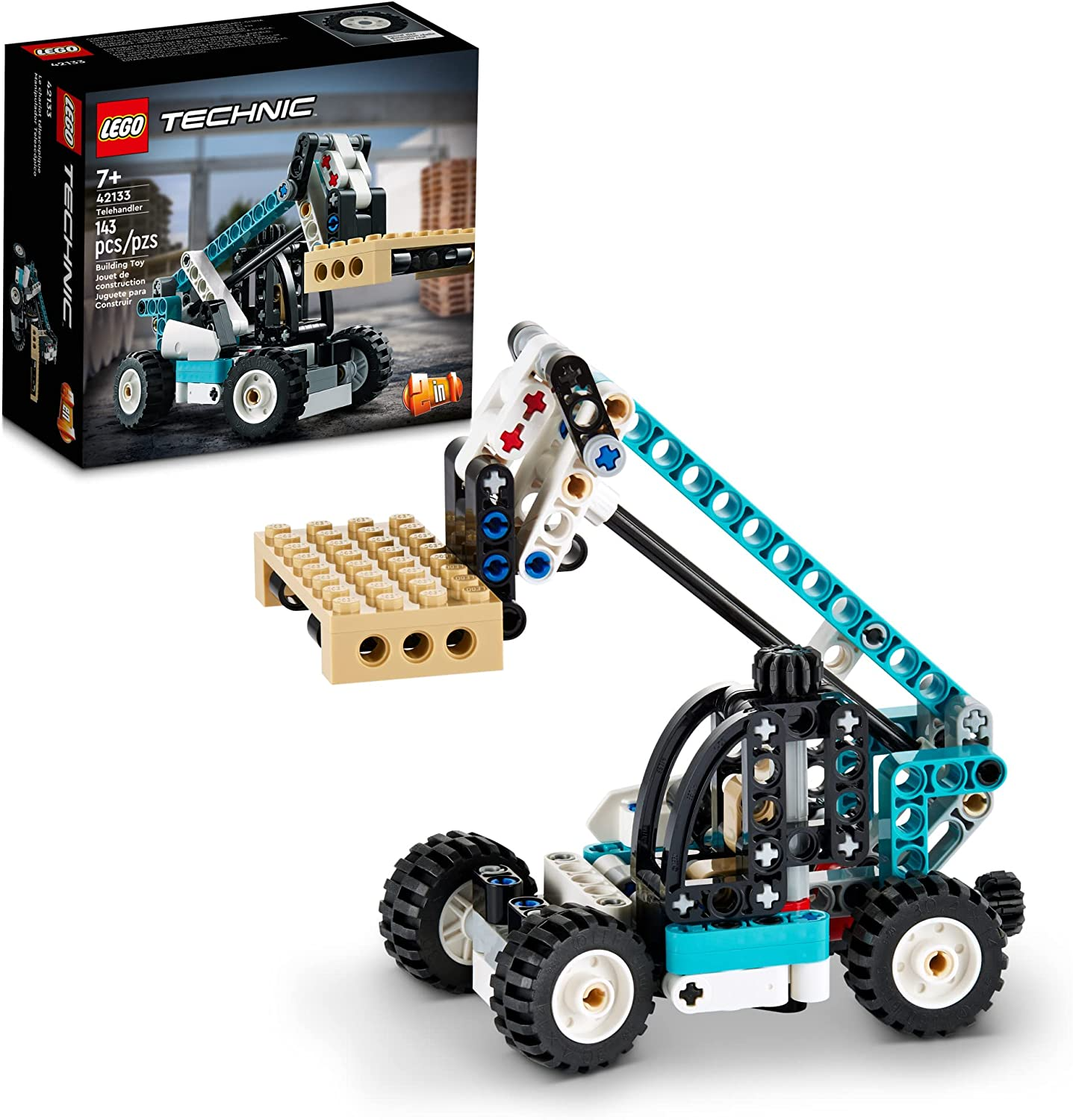 LEGO Technic Telehandler 42133 Building Toy Set
