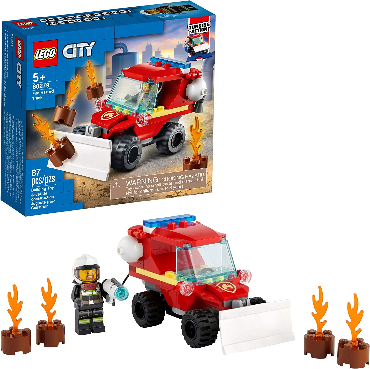 LEGO City Fire Hazard Truck 60279 Building Kit
