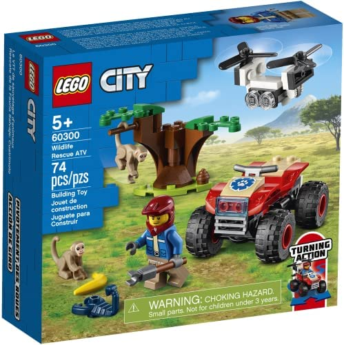 LEGO City Wildlife Rescue ATV 60300 Building Kit