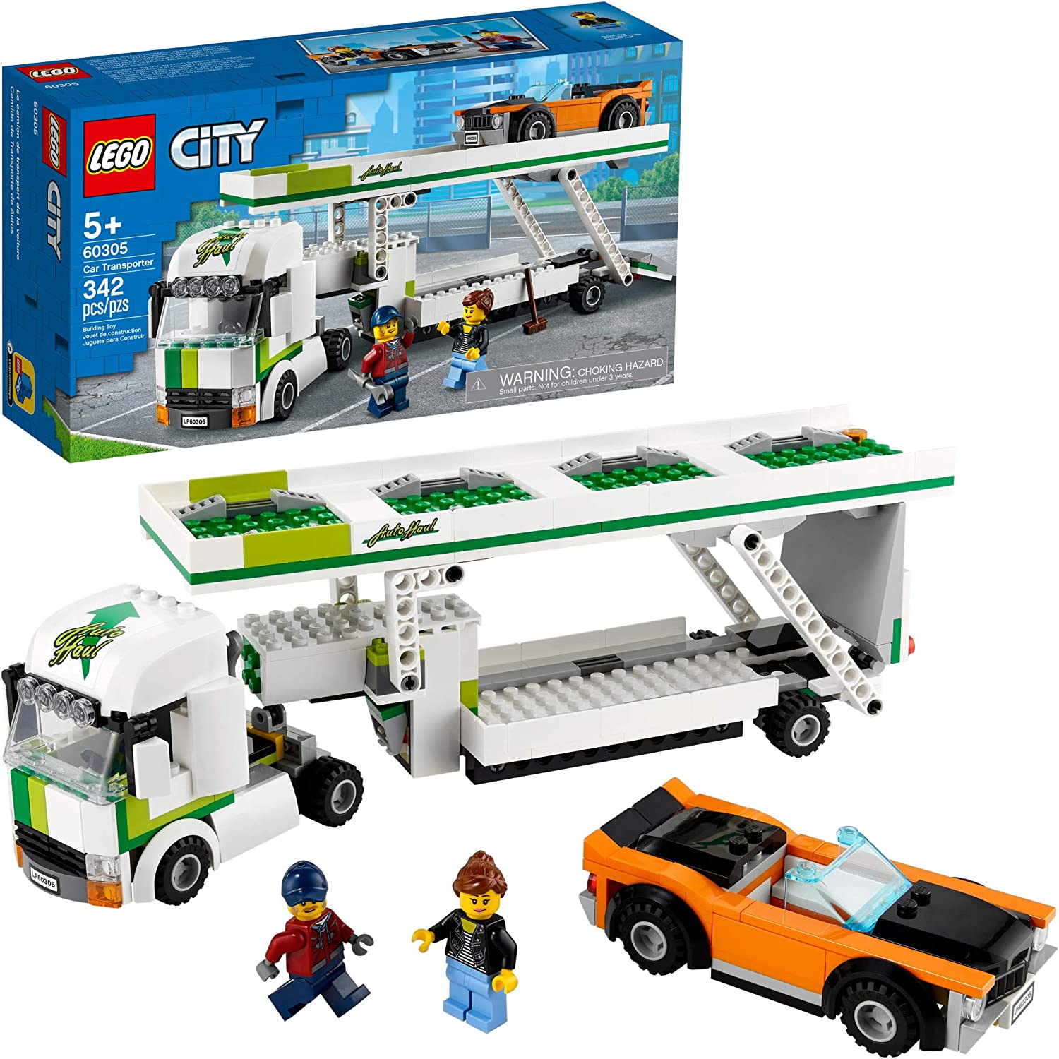 LEGO City Car Transporter 60305 Building Kit