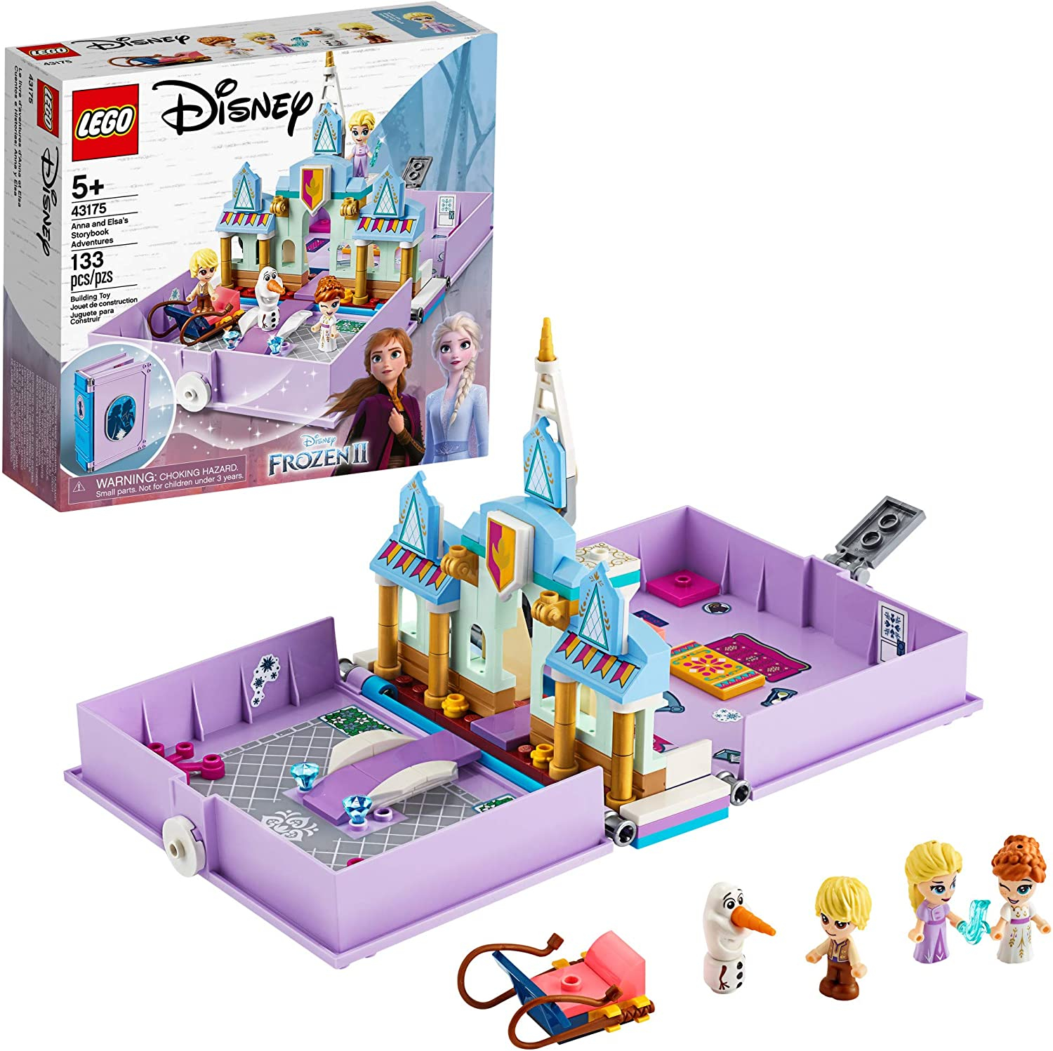 LEGO Disney Anna and Elsa’s Storybook Adventures 43175 (133 pieces)