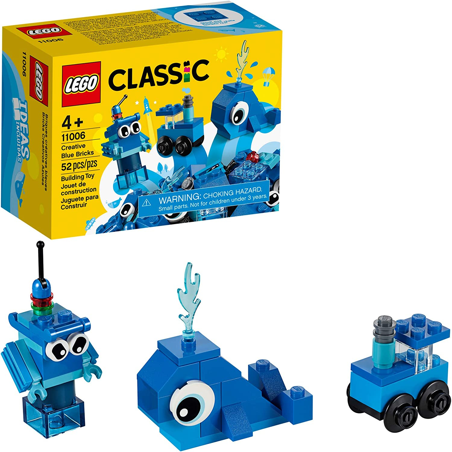 LEGO Classic Creative Blue Bricks 11006 (52 pieces)