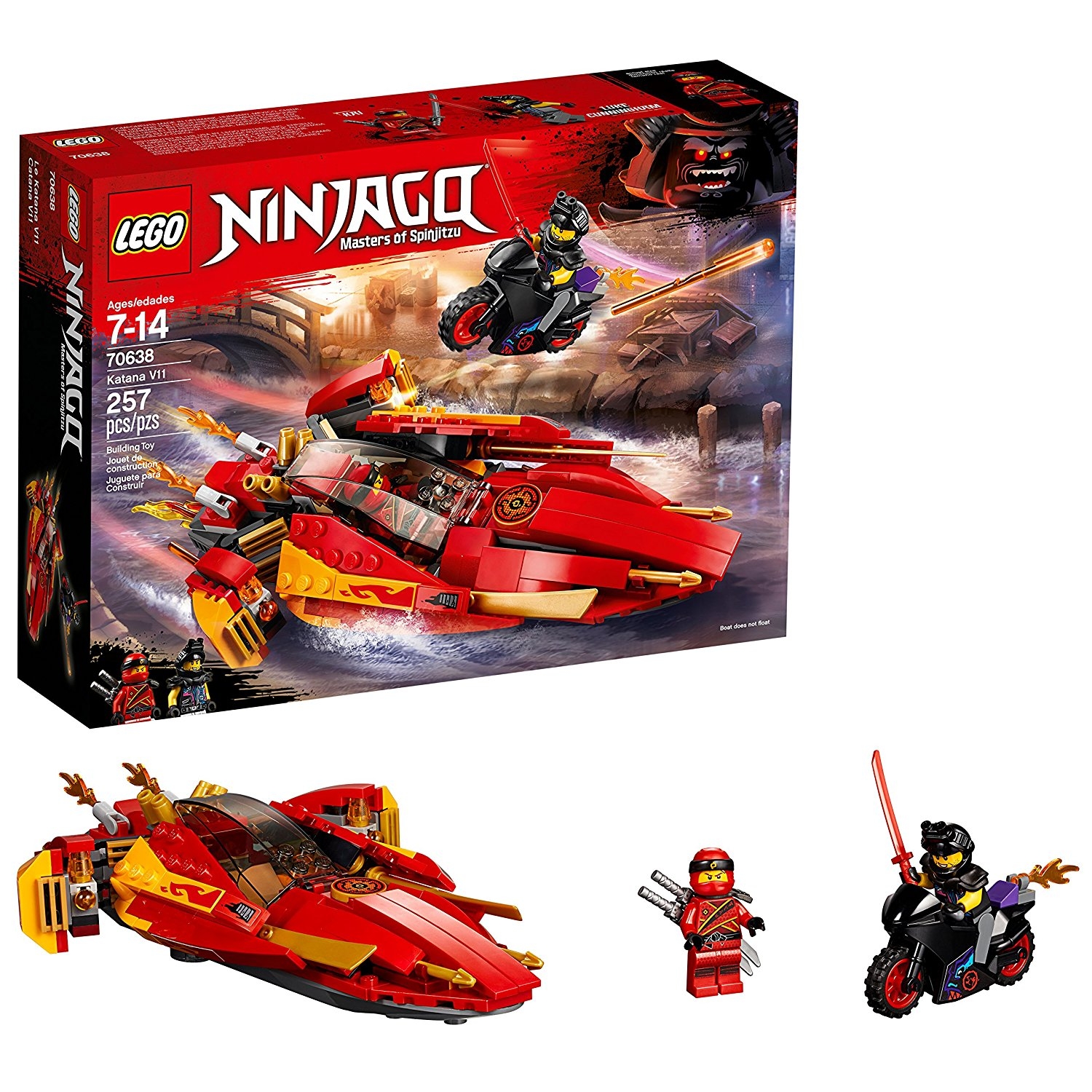 LEGO NINJAGO Katana V11 70638