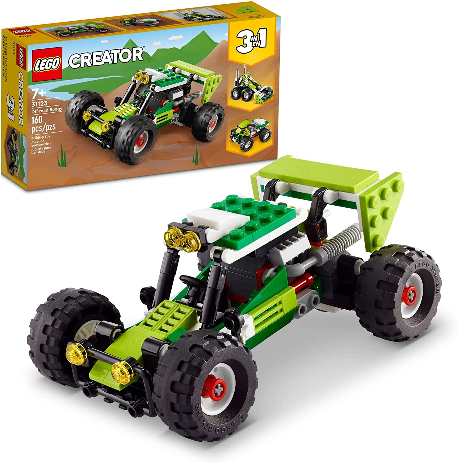 LEGO Creator 3in1 Off-Road Buggy 31123 Building