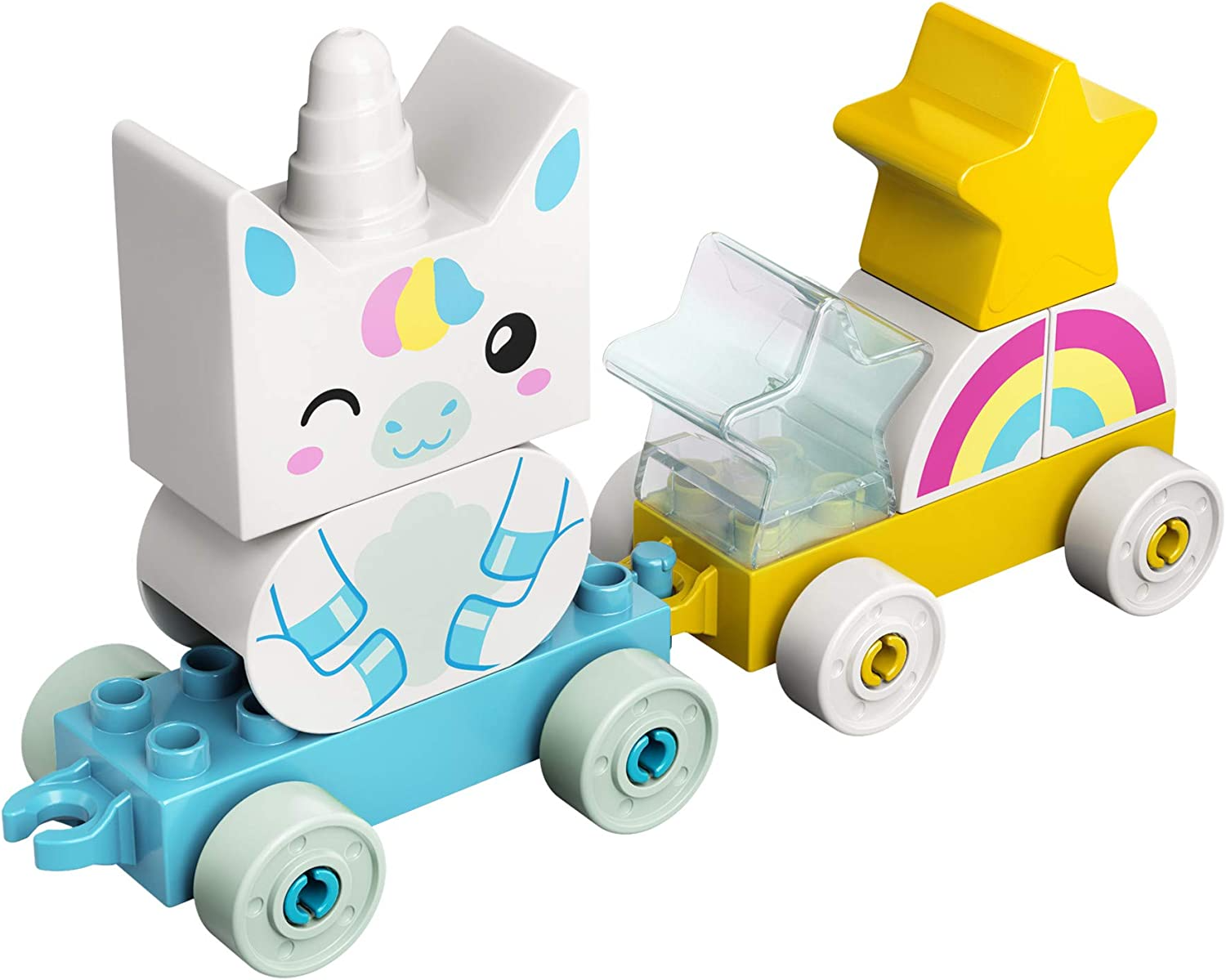 LEGO 10953 Duplo My First Unicorn Pull-Along Unicorn for Young Kids; Great Toy for Imaginative Learning Through Play