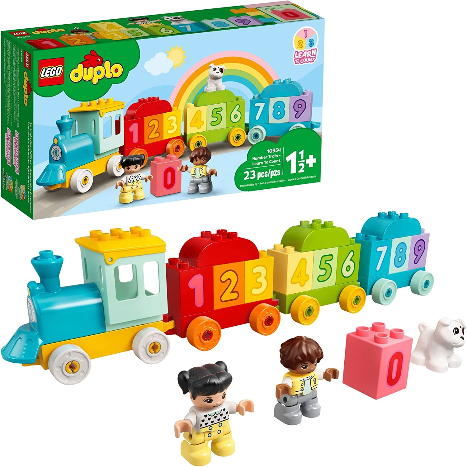 LEGO 10954 My First Number Train - Learn to Count Building Toy