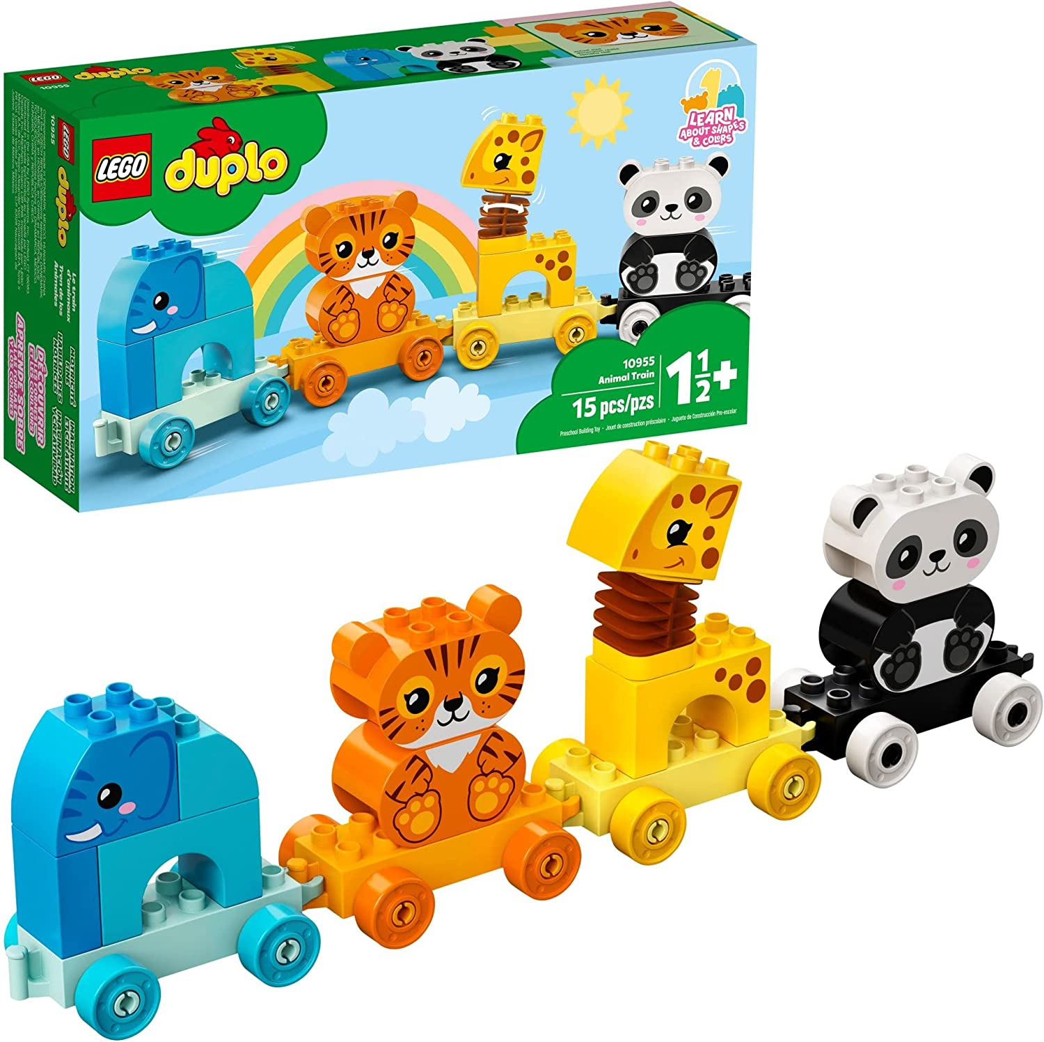 LEGO 10955 DUPLO My First Animal Train 10955 Building Toy Set for Kids