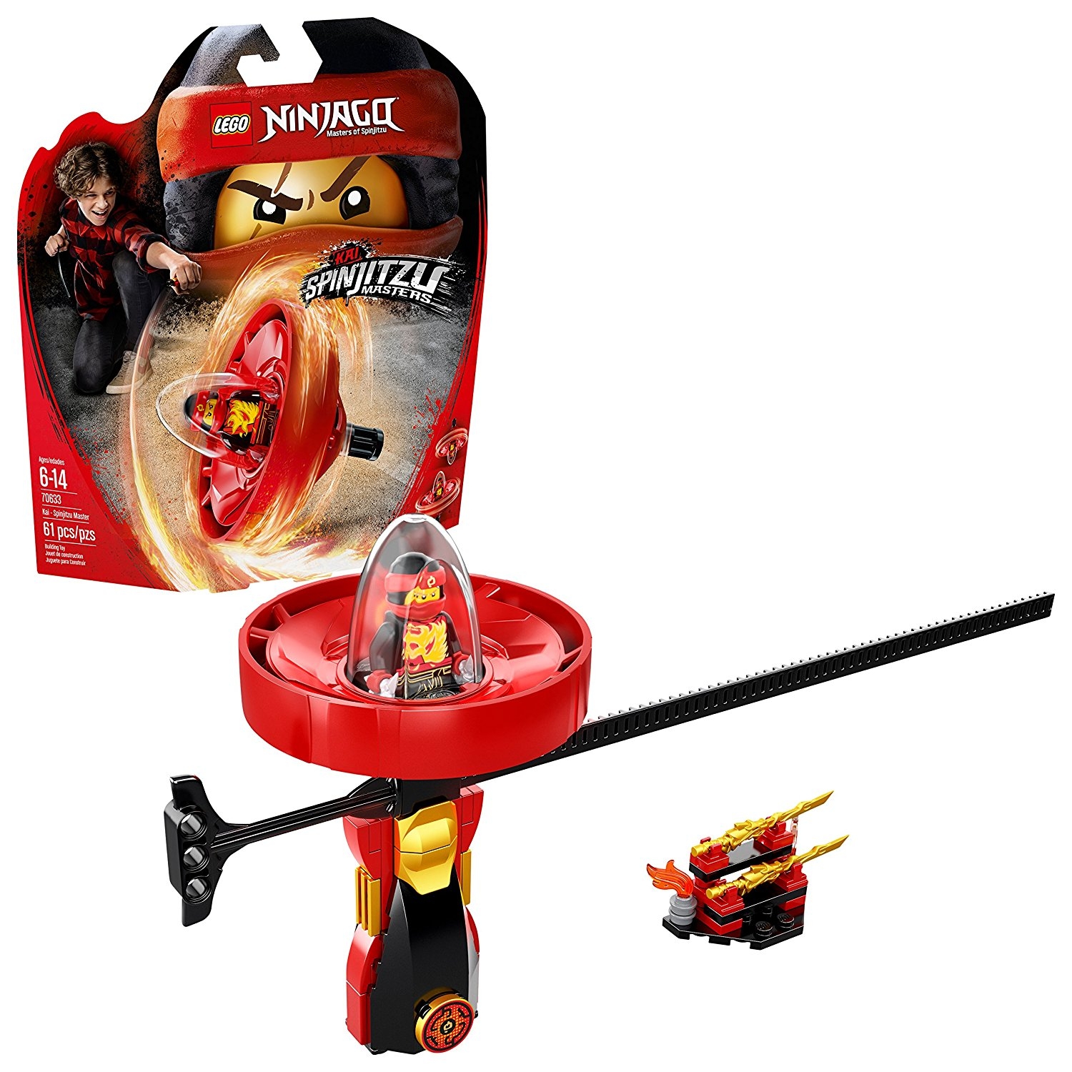 LEGO NINJAGO Kai – Spinjitzu Master 70633 