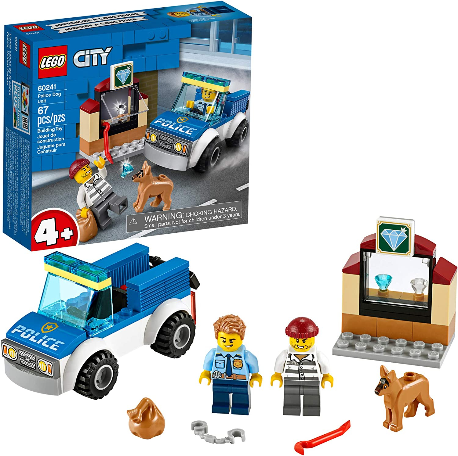 LEGO City Police Dog Unit 60241 (67 pieces)