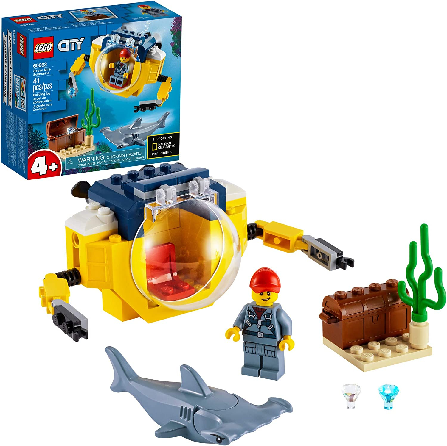 LEGO City Ocean Mini-Submarine 60263 (41 pieces)