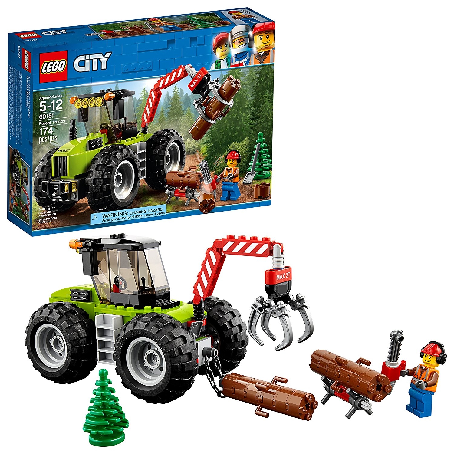 LEGO City Forest Tractor 60181
