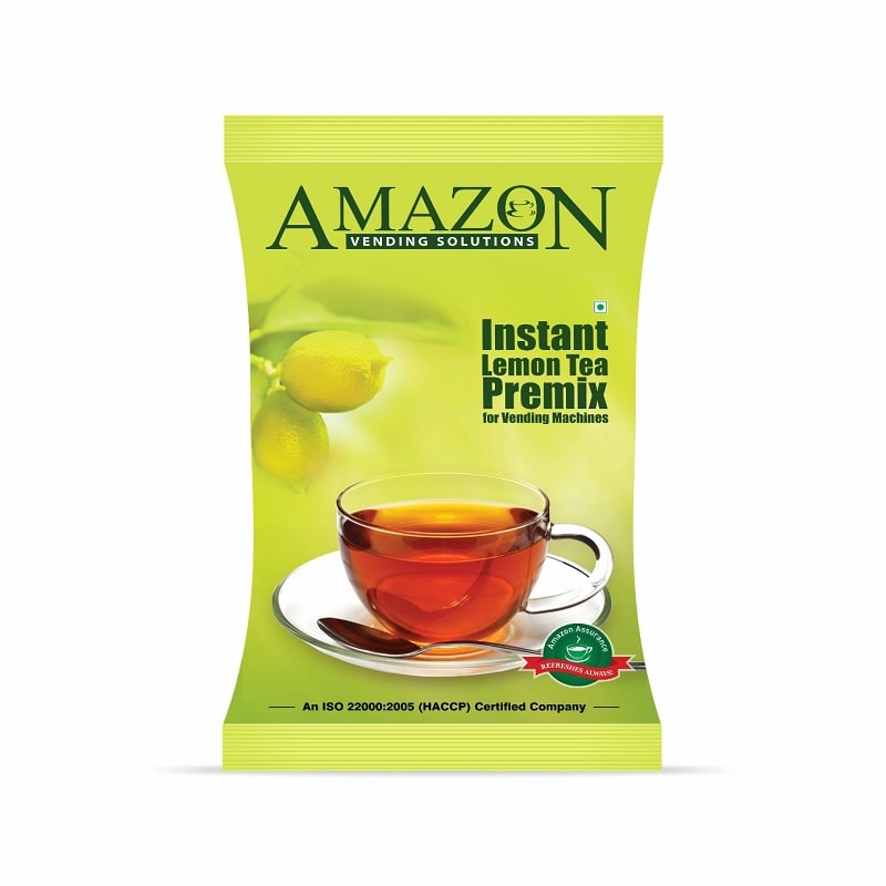 Amazon Instant Lemon Tea Powder Premix Pack for Vending Machine - 1kg