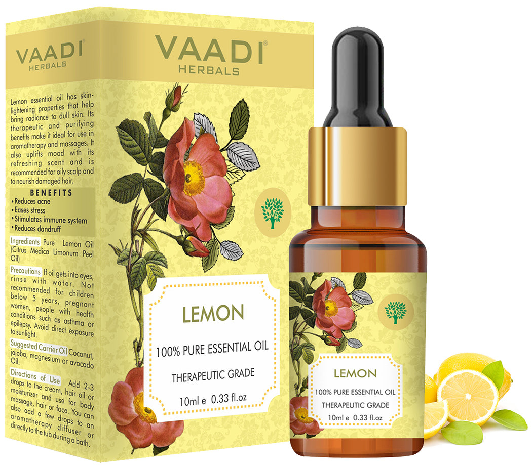 Vaadi Herbals Lemon Essential Oil – 10 ml