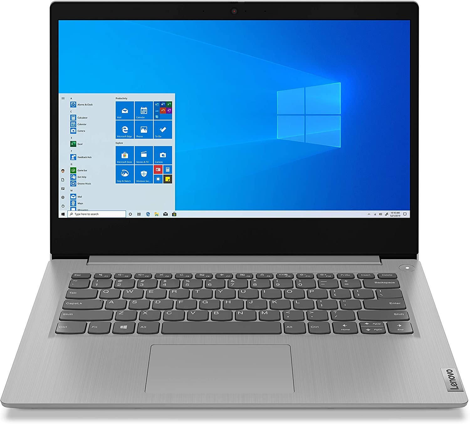 Lenovo IdeaPad 3 Laptop 10th Gen i5-1035G1, 14" HD 1080p, 8GB DDR4, 256GB SSD Win 10 Home