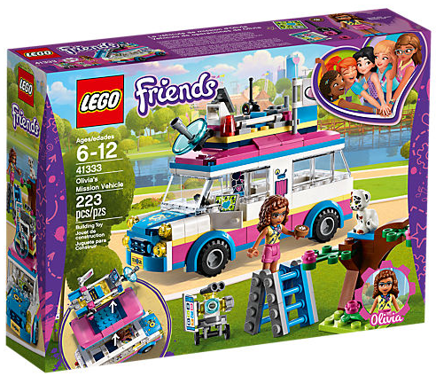 LEGO 41333 Olivia's Mission Vehicle