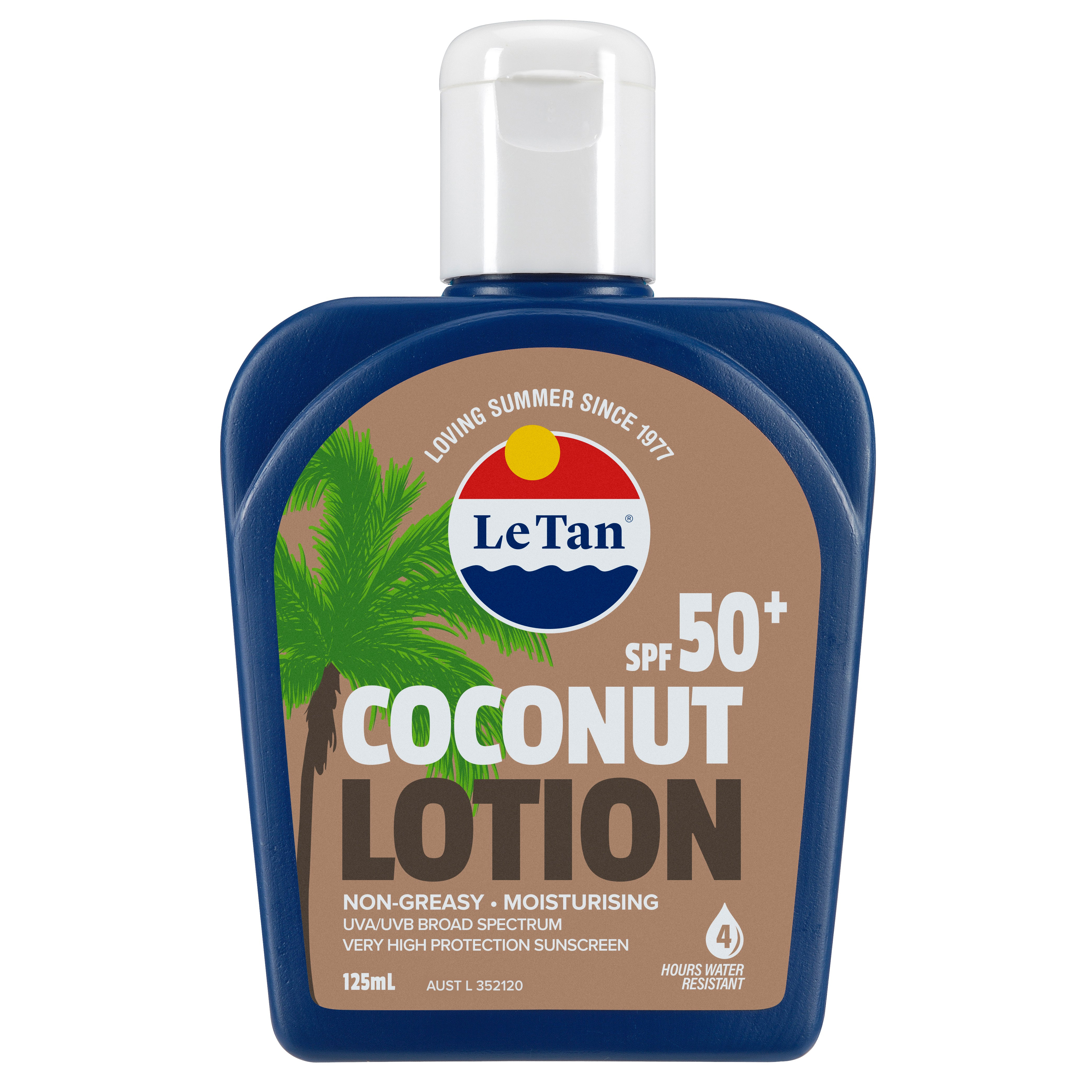 Le Tan Coconut SPF 50+ Lotion 125ml