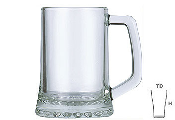 Lucky Glass LG122P / 312713 Beer Mug 350ml Pack of 6