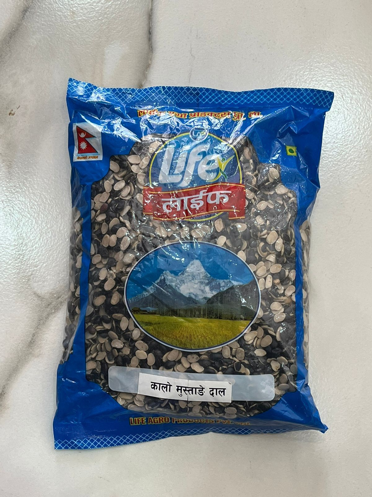 Life Agro Kalo Mustang Daal 1kg