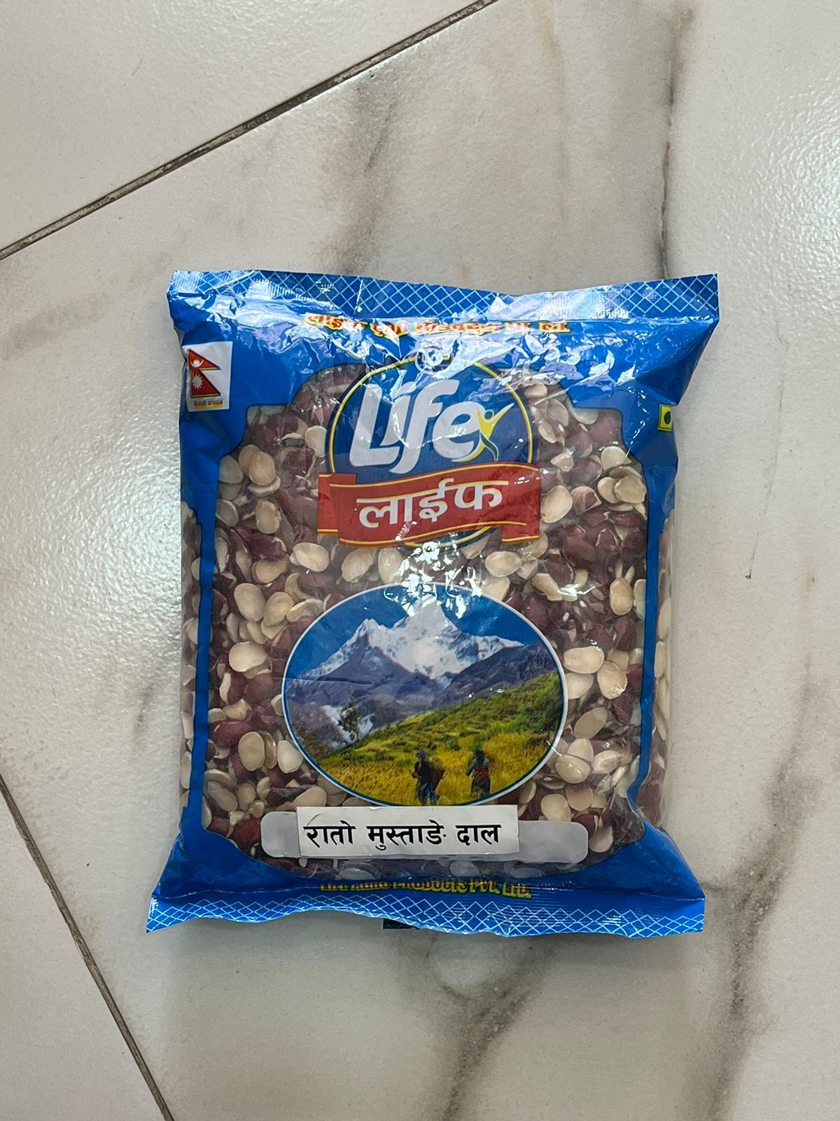 Life Agro Rato Mustang Daal 500g