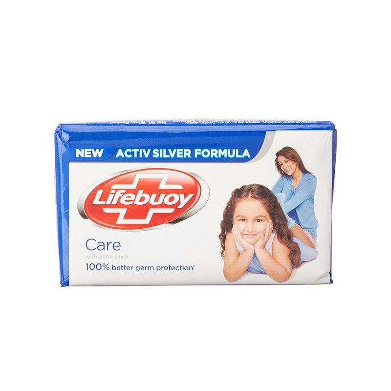 Lifebuoy Care Active Silver Formula Red Soap -100g