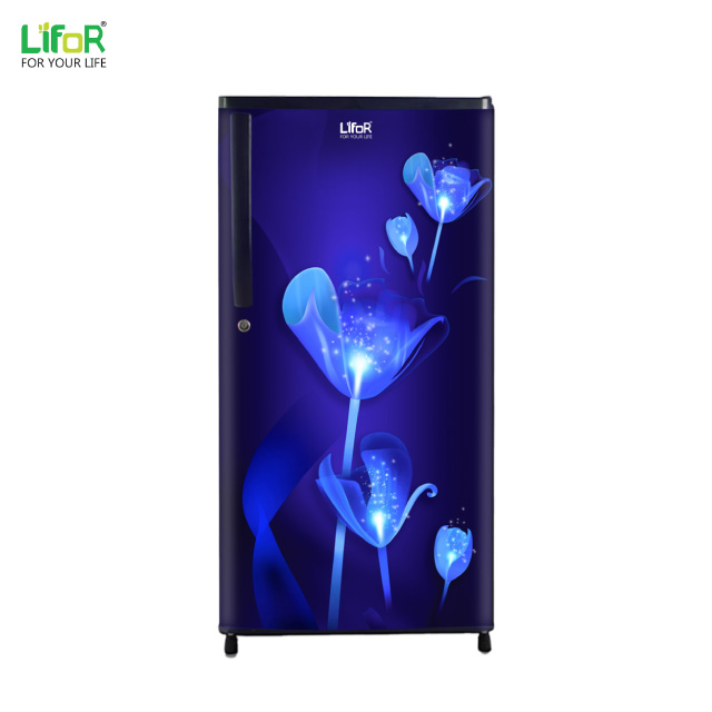 Lifor 170 Ltr Plain Blue Refrigerator