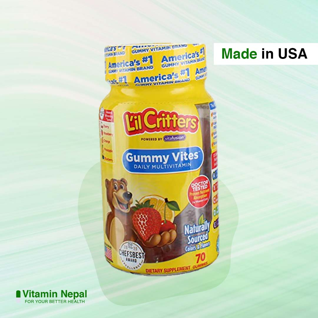 L’il Critters Gummy Vites Daily Kids Multivitamin – 190 Gummies