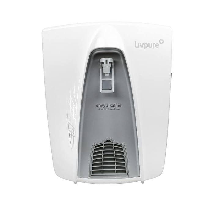 Livpure 8 Liter Water Purifier Envy Alkaline RO+UV+UF+Taste Enhancer 8 litre