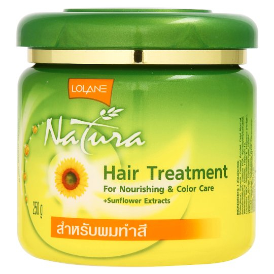 Lolane Natura Hair Treatment for Nourishing & color Care 250g.