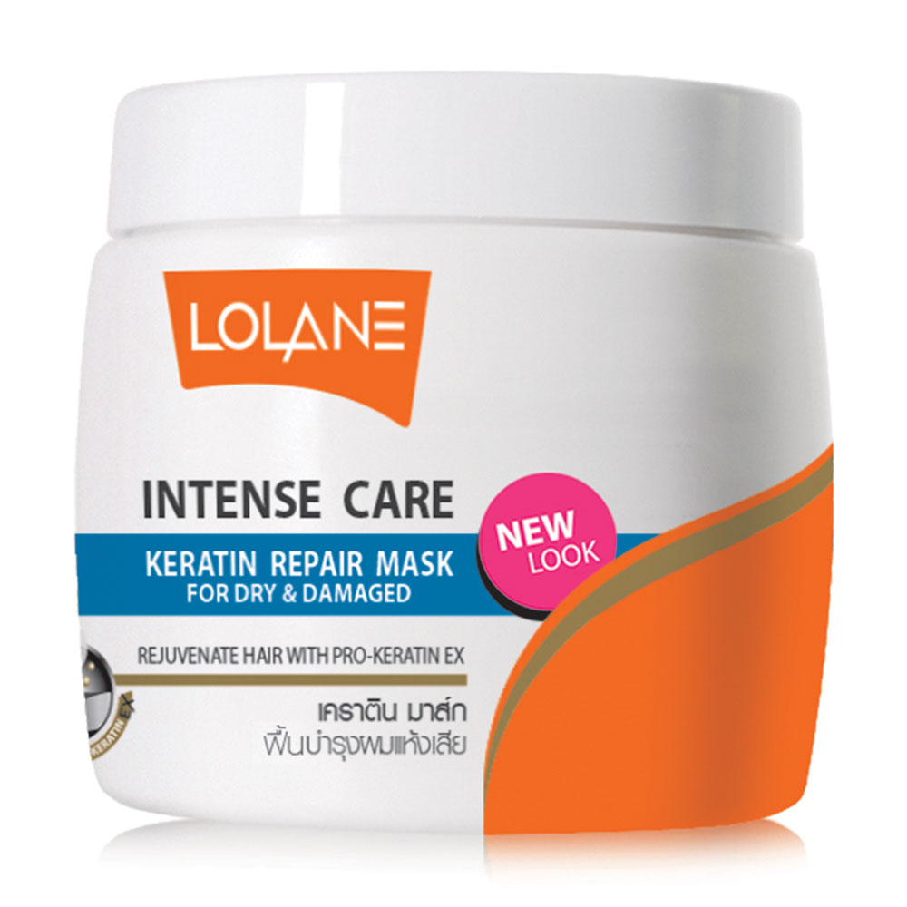Lolane Intense Care Keratin Repair Mask For Dry & Damaged 200g