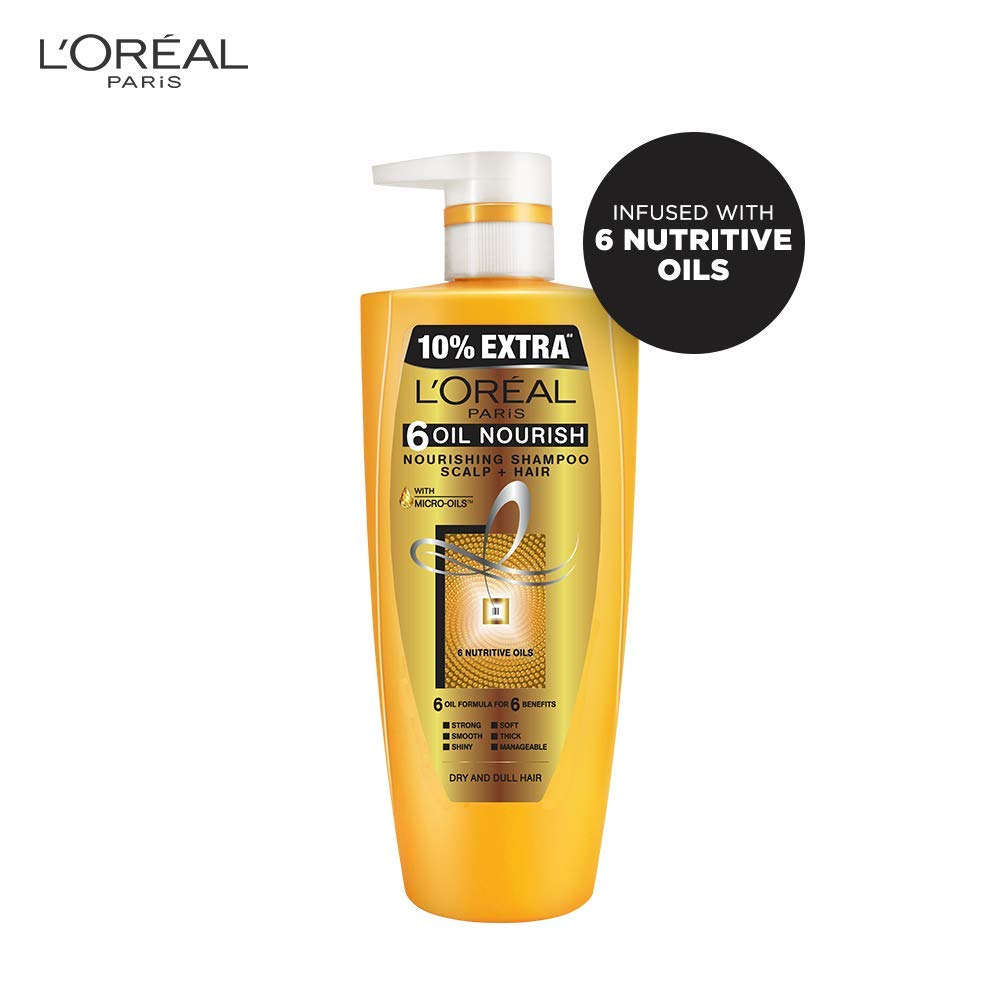 Loreal 6 Oil Nourish Shampoo 704ml