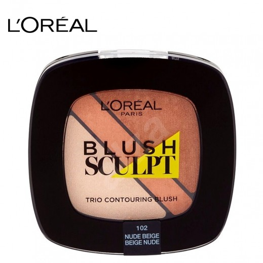 Loreal Paris Blush Sculpt 102 Nude Beige