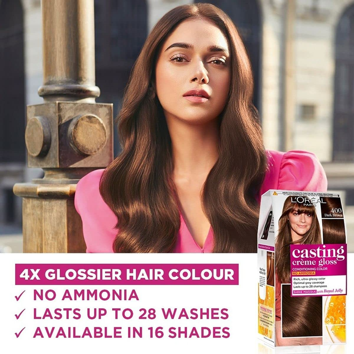 L'Oreal Paris Casting Creme Gloss Dark Brown 400