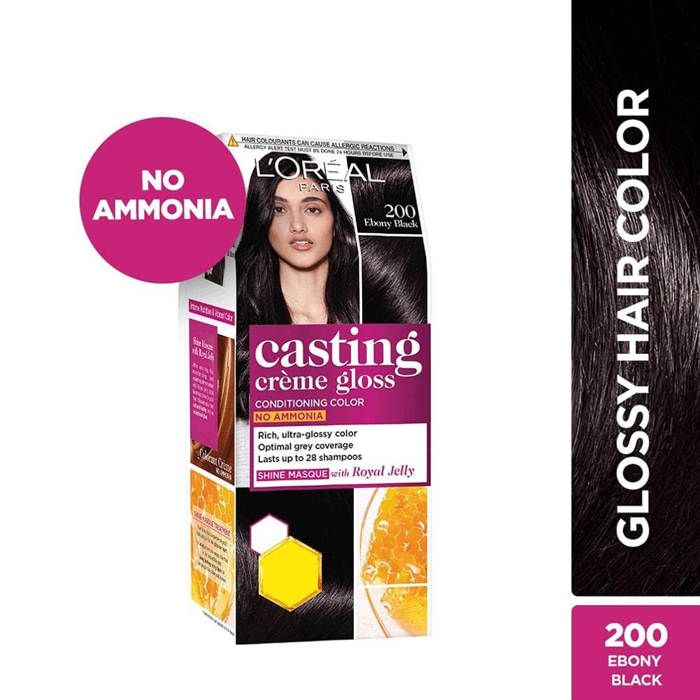 L'Oreal Paris Casting Creme Gloss Ebony Black 200