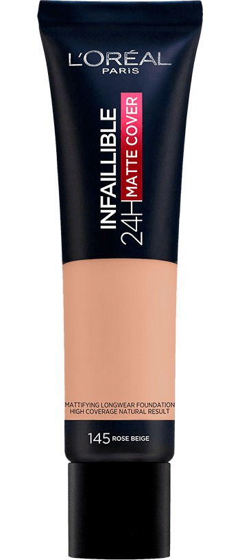 L'oreal Paris Infallible Foundation 24H matte 145 Rose Beige