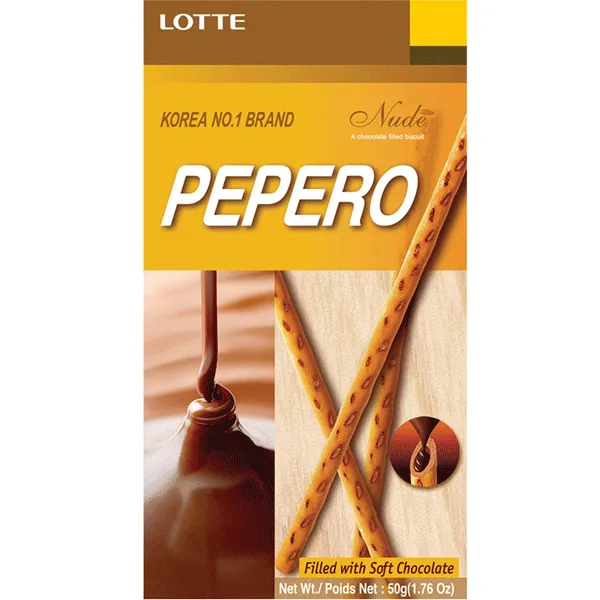 Lotte Pepero Nude 50g