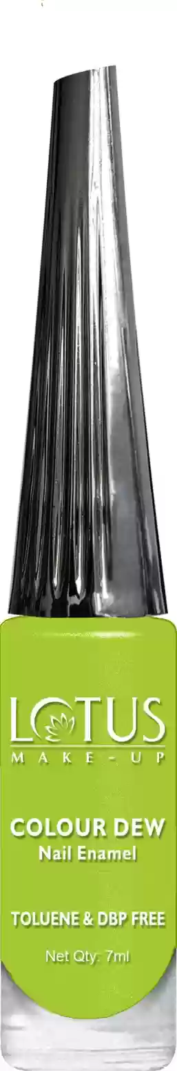 Lotus Make Up Color Dew Nail Enamel Lime N Mint 76