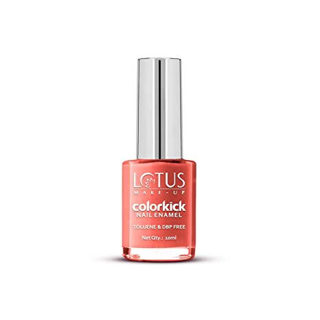 Lotus Make Up Color Kick Nail Enamel Crimson Red 912